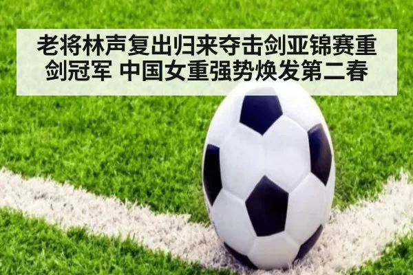 老将林声复出归来夺击剑亚锦赛重剑冠军 中国女重强势焕发第二春